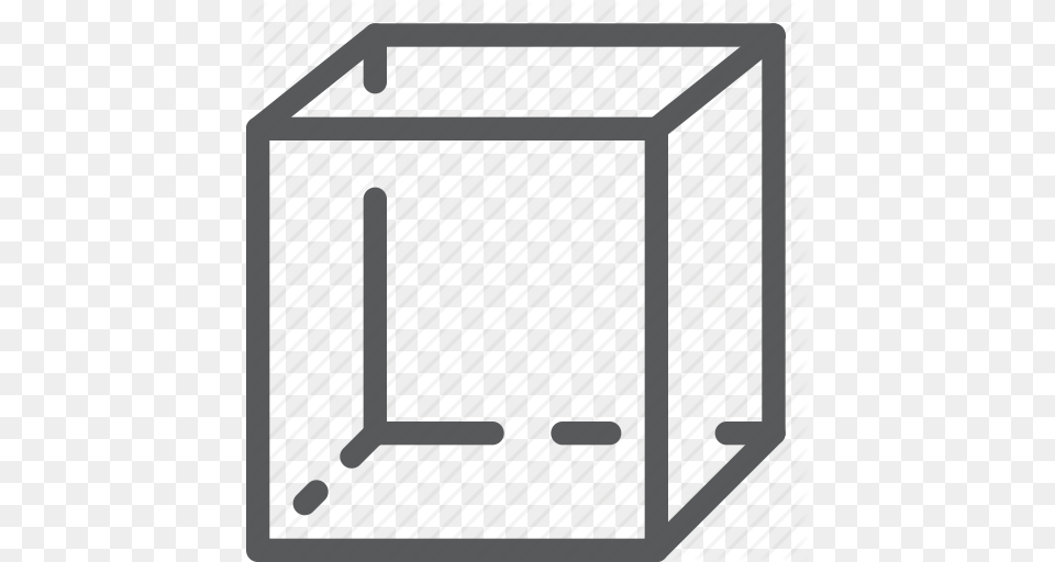 Cube Design Figure Geometry Math Shape Tool Icon, Furniture Png