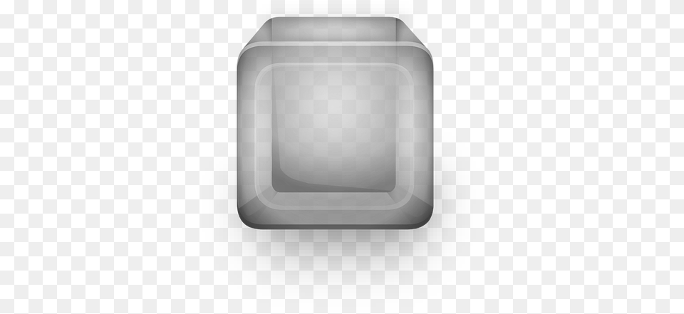 Cube Grey Gray Icon Symbol Geometric Box 3d Television Set, Tub, Bathing, Bathtub, Person Png