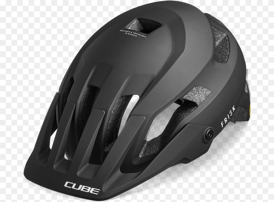 Cube Helmet Frisk Bicycle Helmet, Crash Helmet, Clothing, Hardhat Png Image