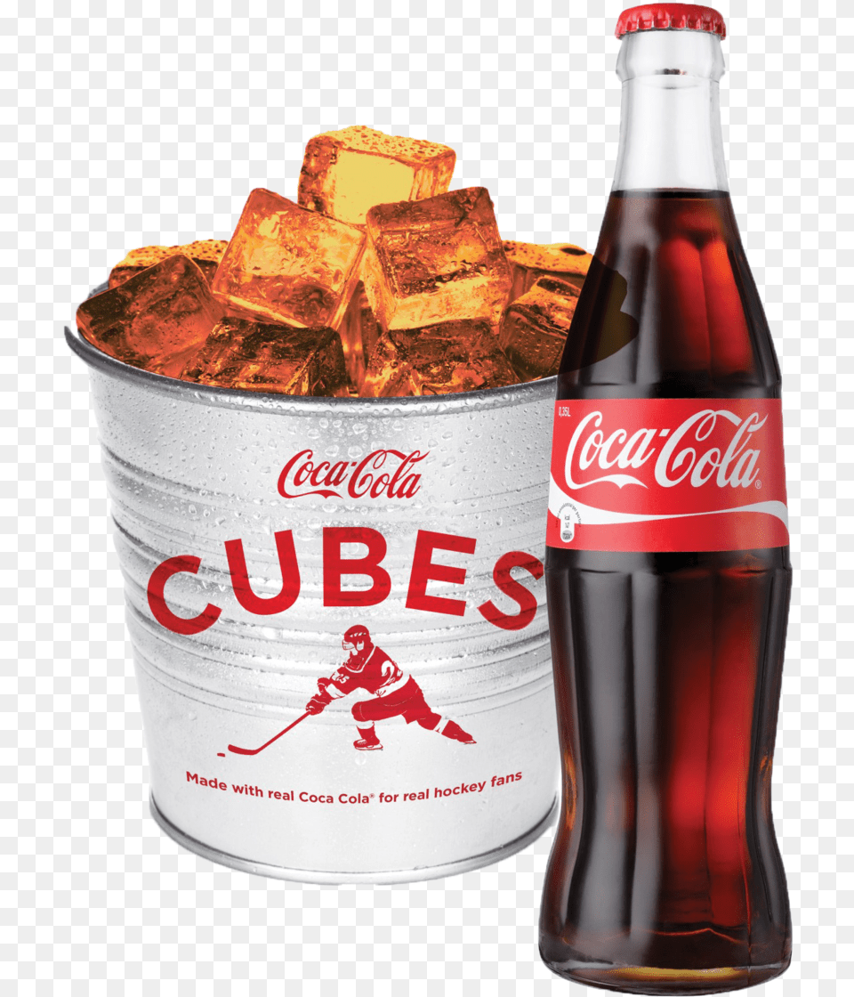 Cube Image Cola Bottle, Beverage, Coke, Soda, Baby Free Transparent Png