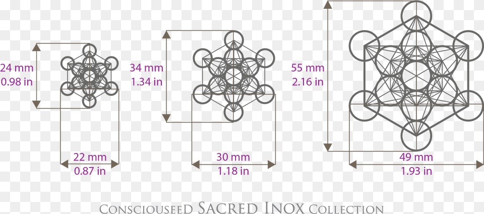Cube Pendant Necklace Sacred Geometry Flower, Machine, Wheel, Knot, Bicycle Free Transparent Png