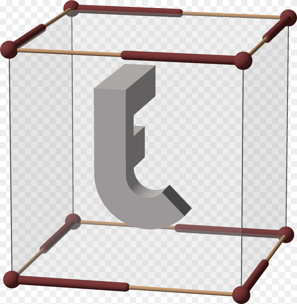 Cube Permutation 1 Parallel Bars, Mace Club, Weapon, Text, Furniture Free Png Download