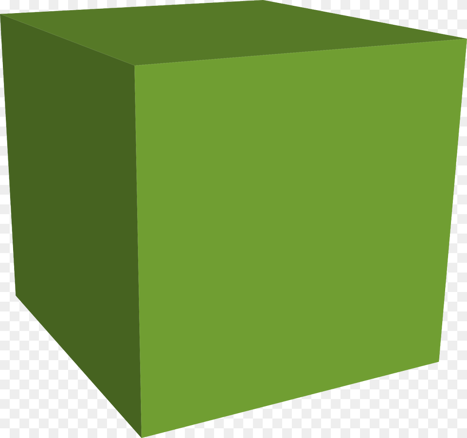 Cube Photos Green Cube 3d Shape, Box, Cardboard, Carton, Blackboard Free Png