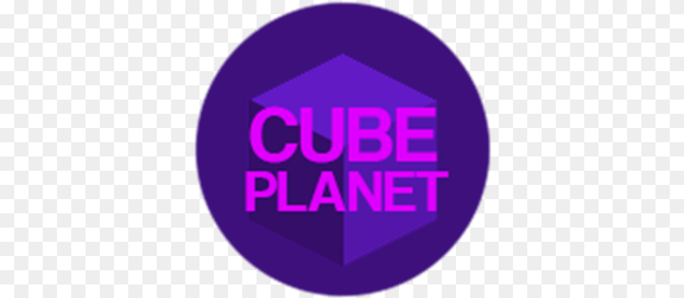 Cube Planet Roblox Vertical, Purple, Light, Logo, Sphere Free Transparent Png