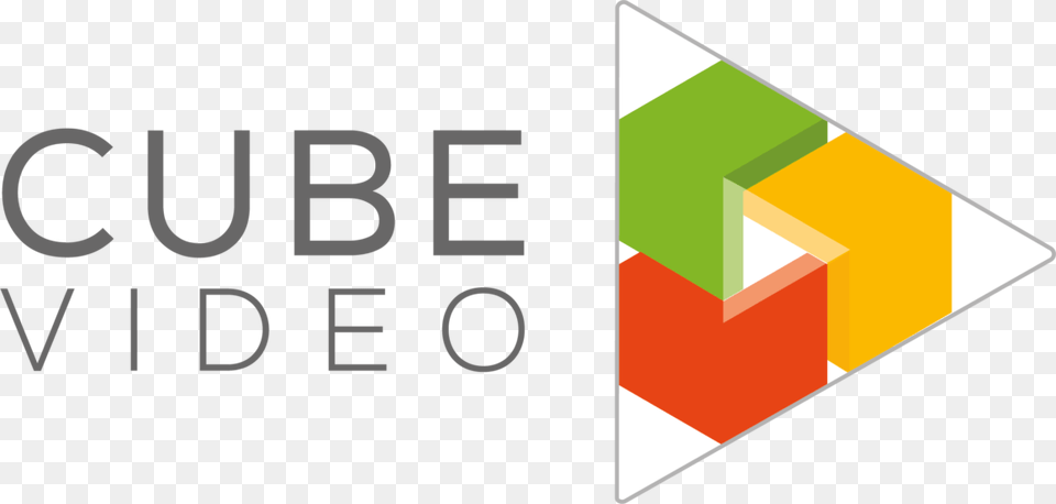 Cube Video Logo, Triangle, Art, Graphics Png Image