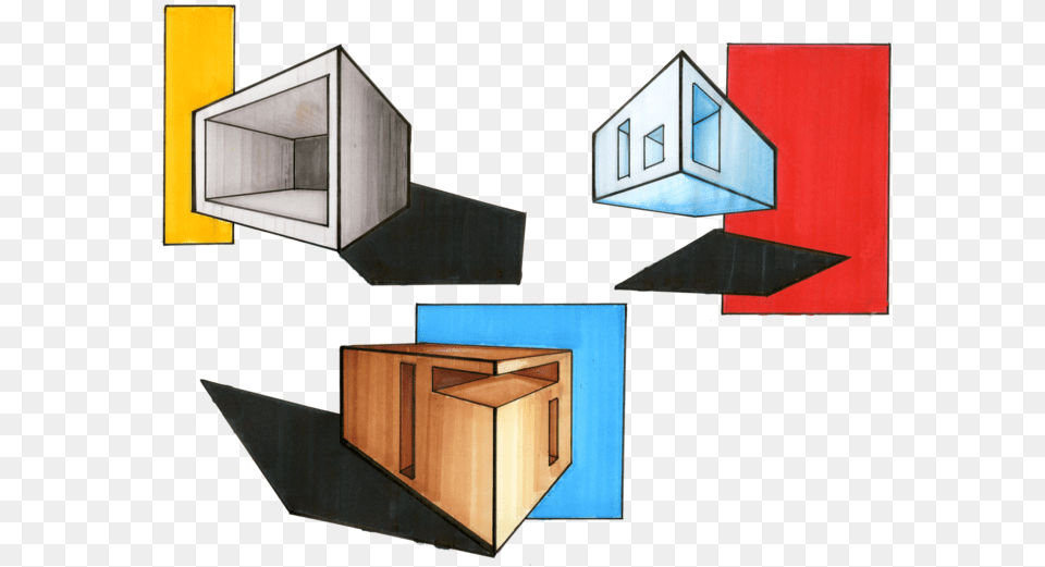 Cubes Architecture, Cabinet, Furniture, Plywood, Wood Free Png Download