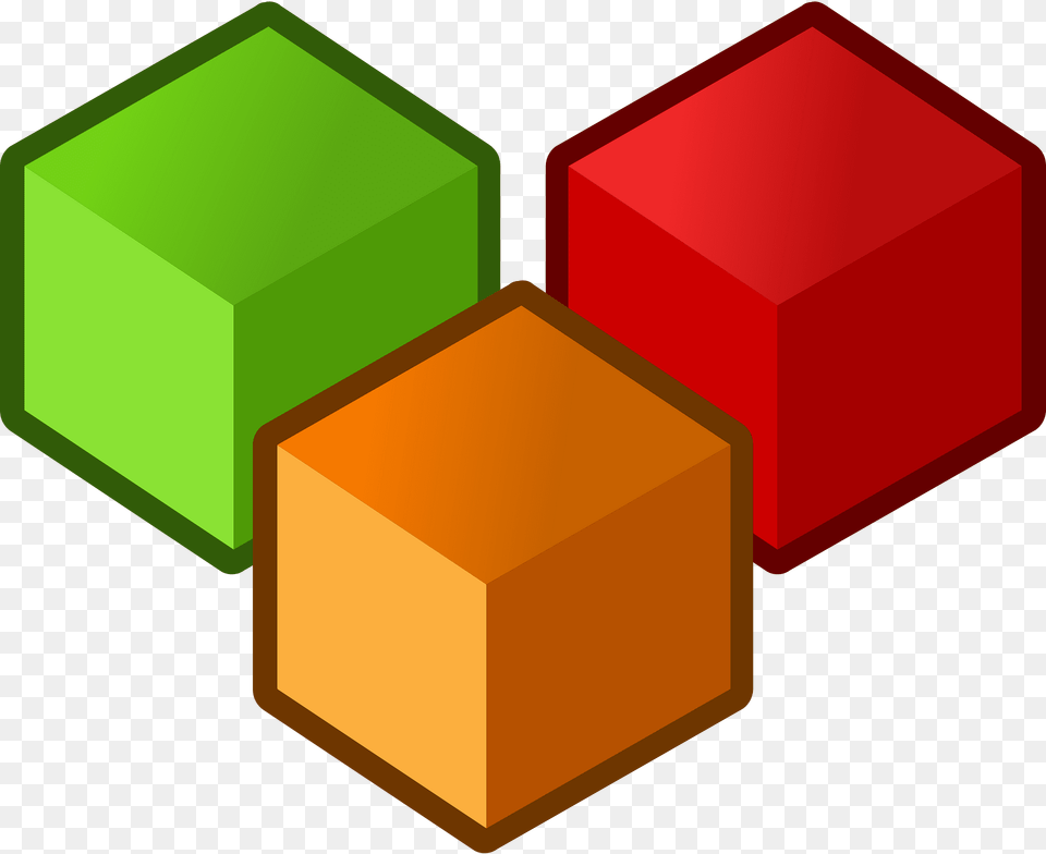 Cubes Clipart Free Png