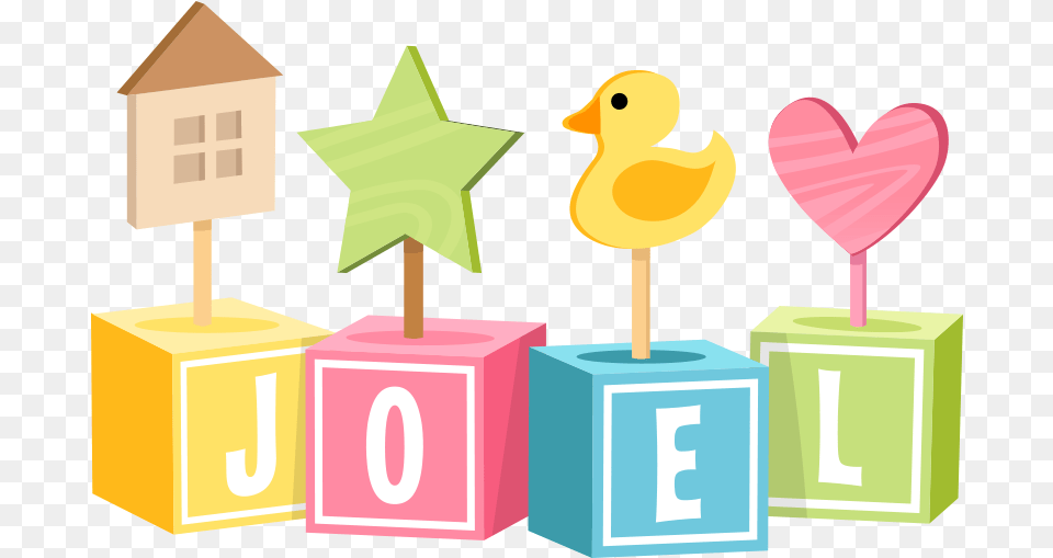 Cubes With Name Wall Sticker Baby Cubes, Symbol, Animal, Bird, Text Png