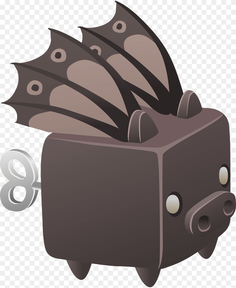 Cubimal Batterfly Clipart, Device, Electrical Device, Appliance, Toaster Free Png