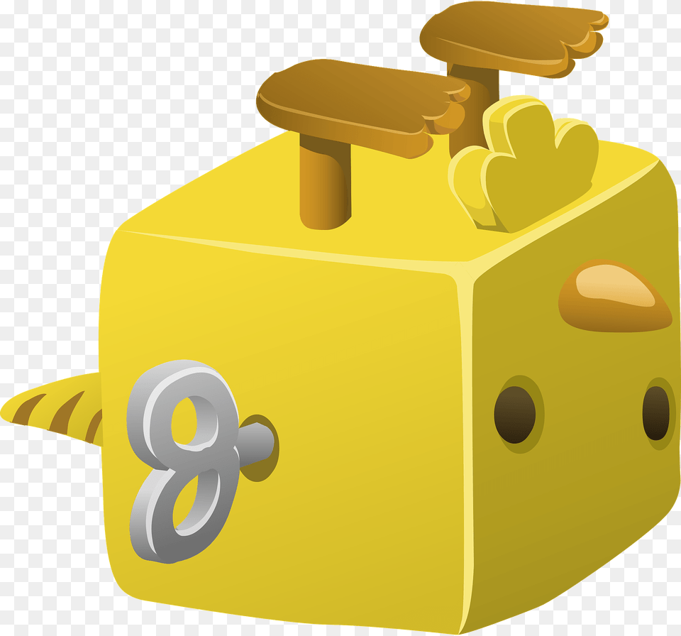 Cubimal Chick Clipart, Bulldozer, Machine, Text Free Png