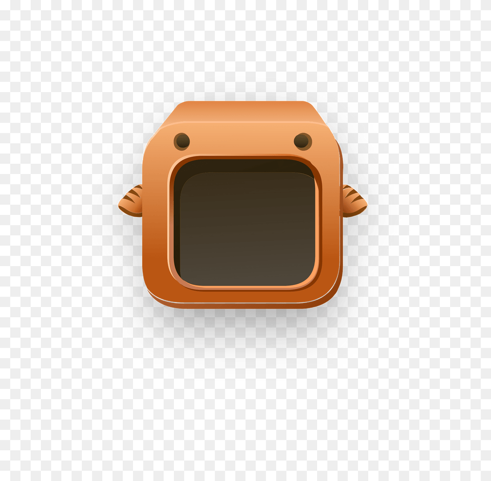 Cubimal Orange Display Box Clipart, Digital Watch, Electronics, Wristwatch, Ammunition Free Transparent Png