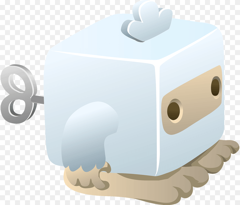 Cubimal Yeti Clipart, Paper, Towel, Mailbox Free Png