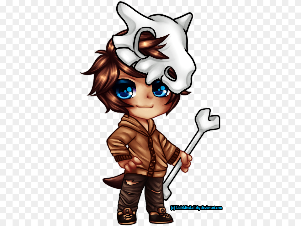 Cubone Cartoon, Book, Comics, Publication, Baby Free Transparent Png