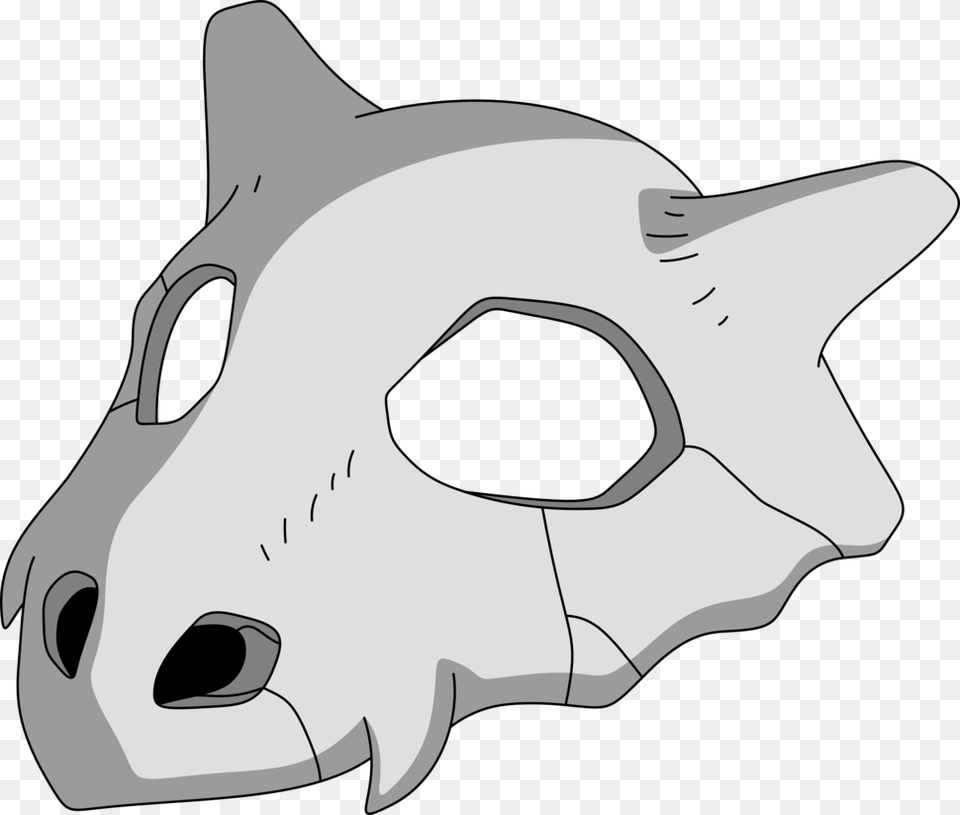 Cubone Skull, Art Free Png