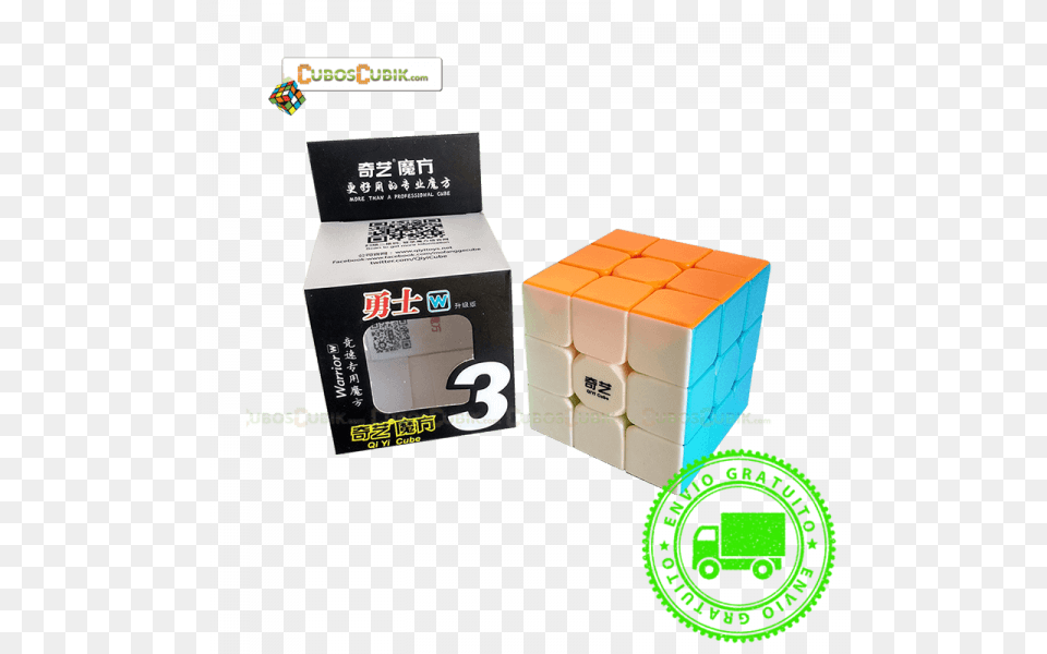 Cubos Rubik Mfg Warrior Colored Envo Gratis Rubik39s Cube, Toy Free Transparent Png