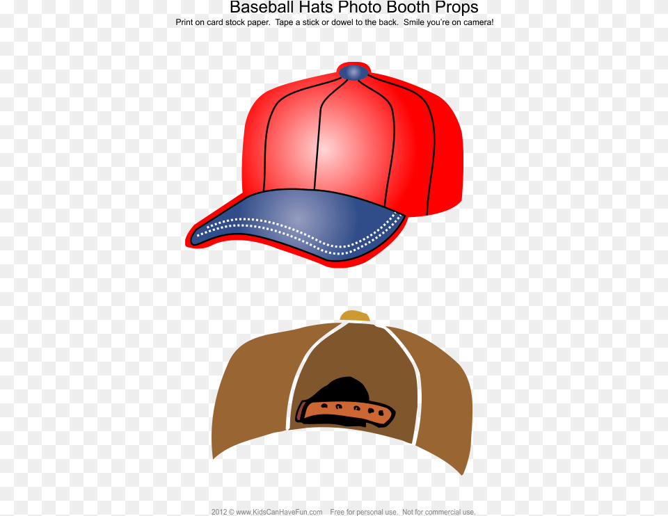 Cubs Baseball Cap Clipart Baseball Printable Photo Props, Baseball Cap, Clothing, Hat Png