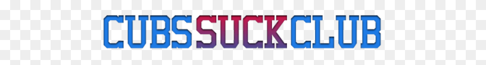Cubs Suck Club, Logo, Scoreboard, Light, Text Free Png