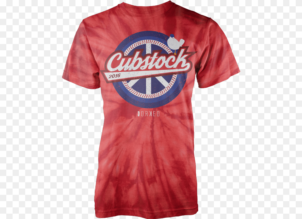 Cubstock Tye Dye Shirt, Clothing, T-shirt Png Image