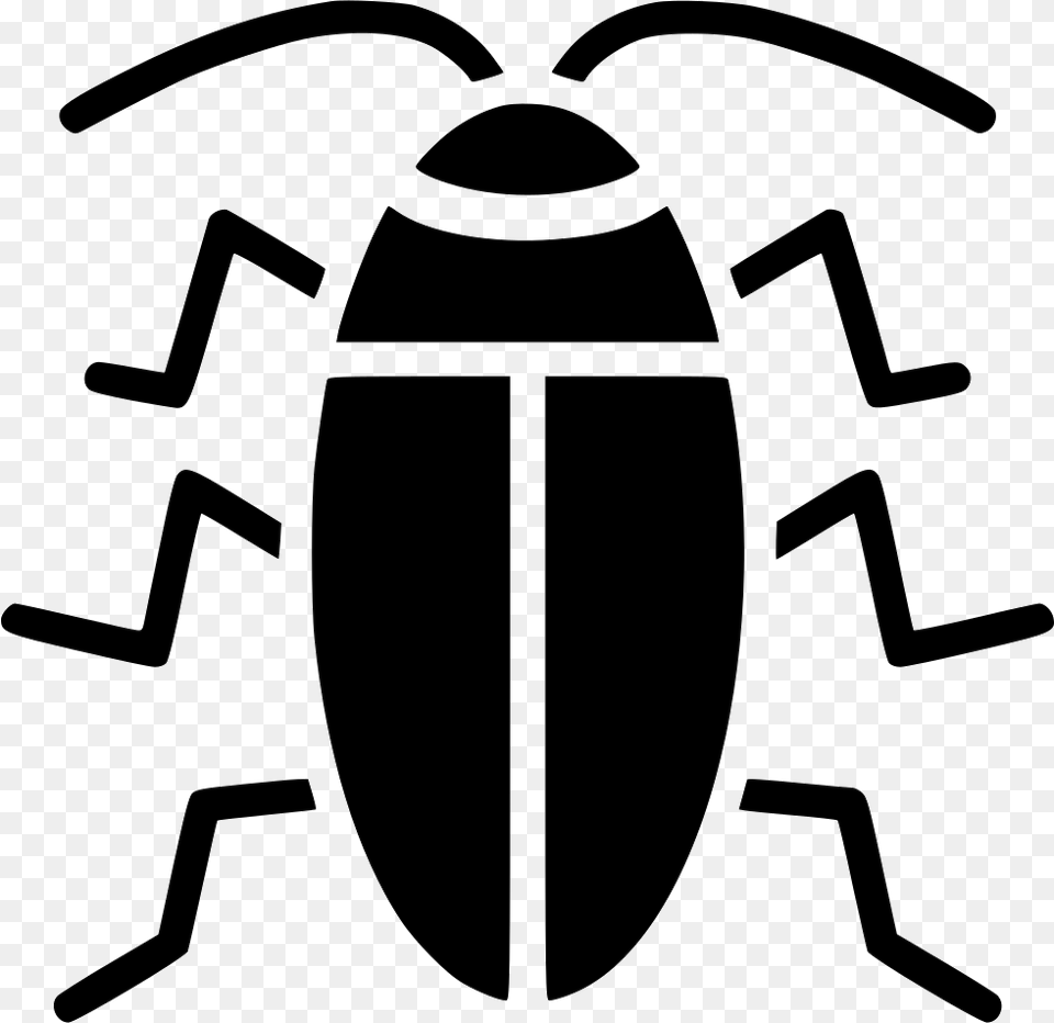 Cucaracha Cockroach Icon, Animal, Stencil, Bow, Weapon Free Png Download