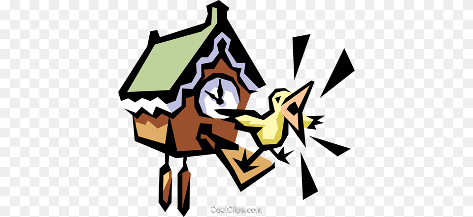 Cuckoo Bird Royalty Vector Clip Art Illustration, Architecture, Building, Dynamite, Housing Png Image