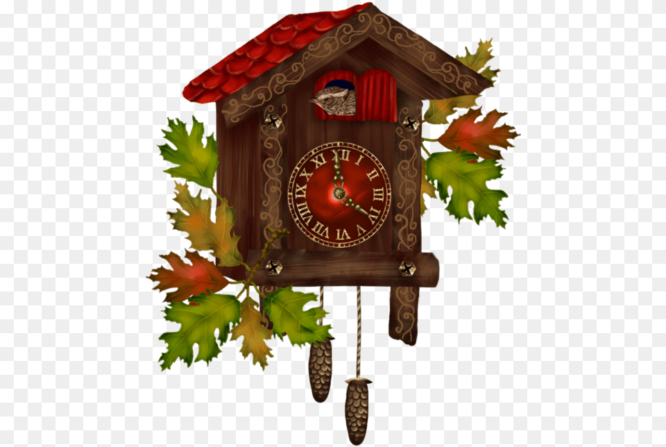 Cuckoo Clock, Leaf, Plant, Animal, Bird Png