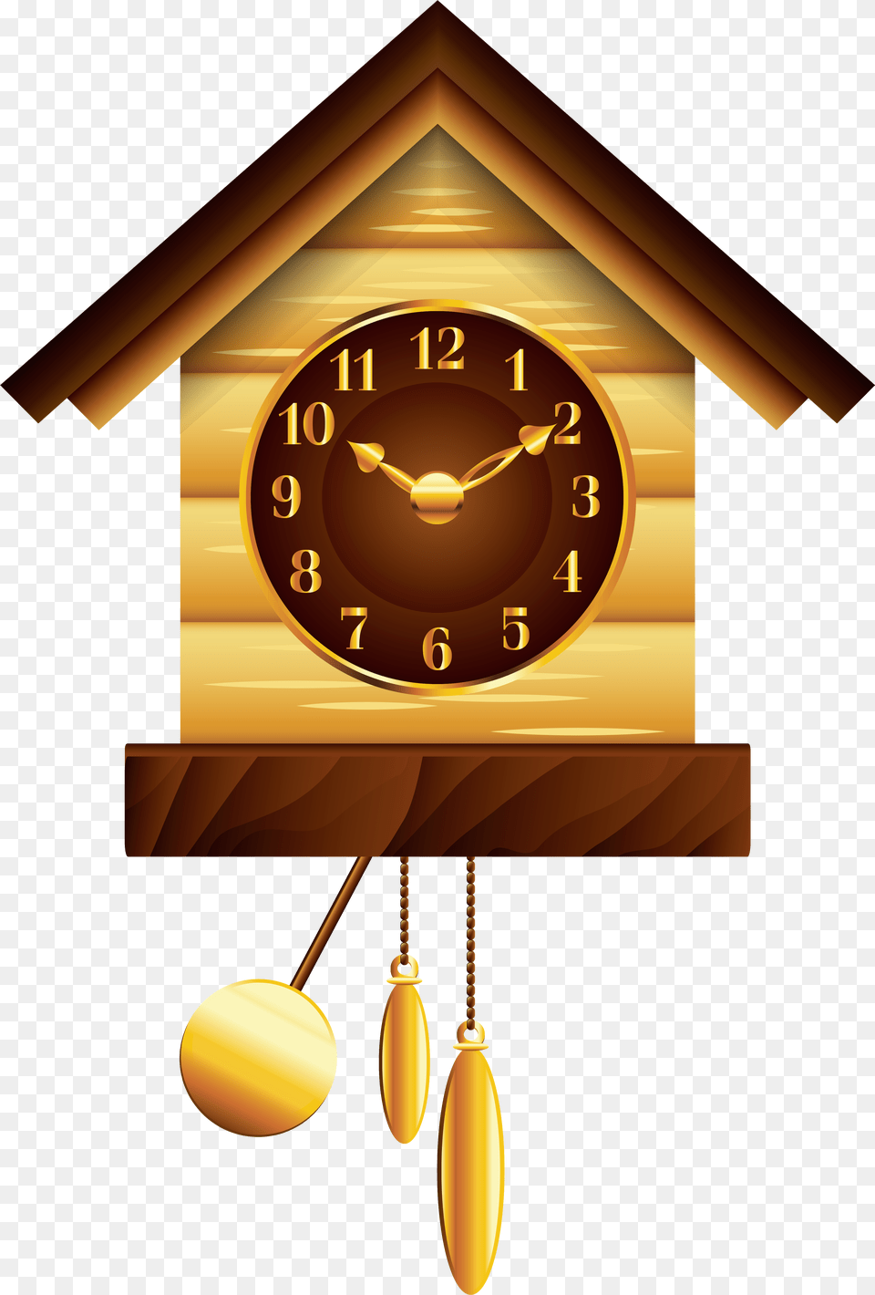 Cuckoo Clock Clip Art, Analog Clock, Wall Clock Free Png Download
