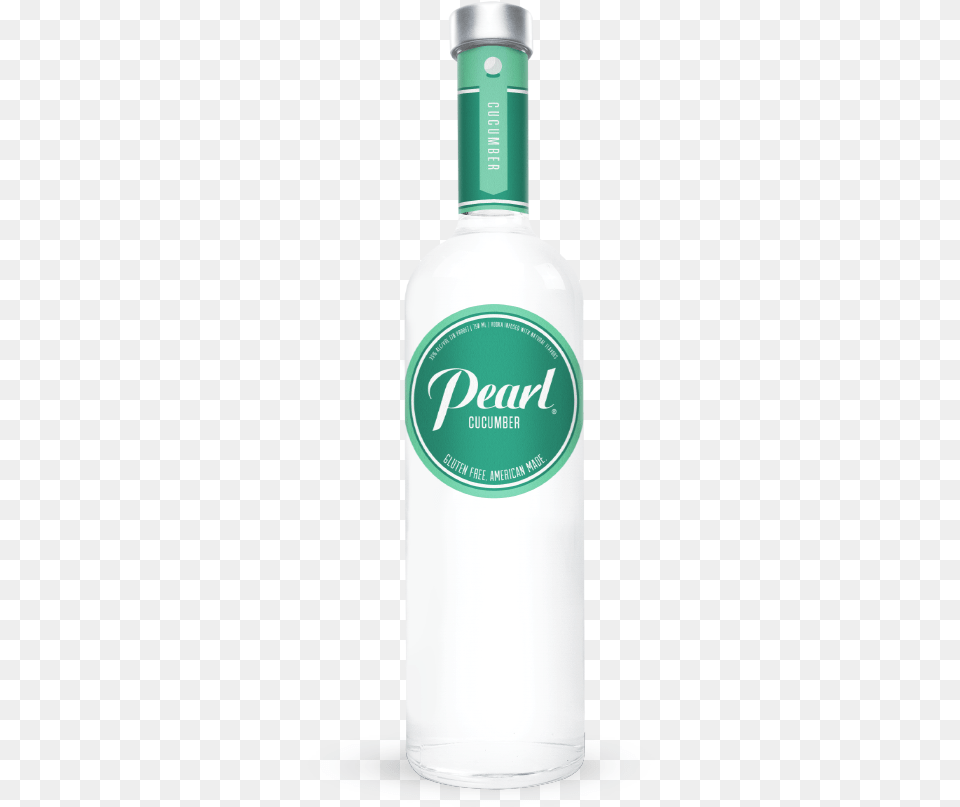 Cucumber Bottle Pearl Vodka, Alcohol, Beverage, Gin, Liquor Free Transparent Png