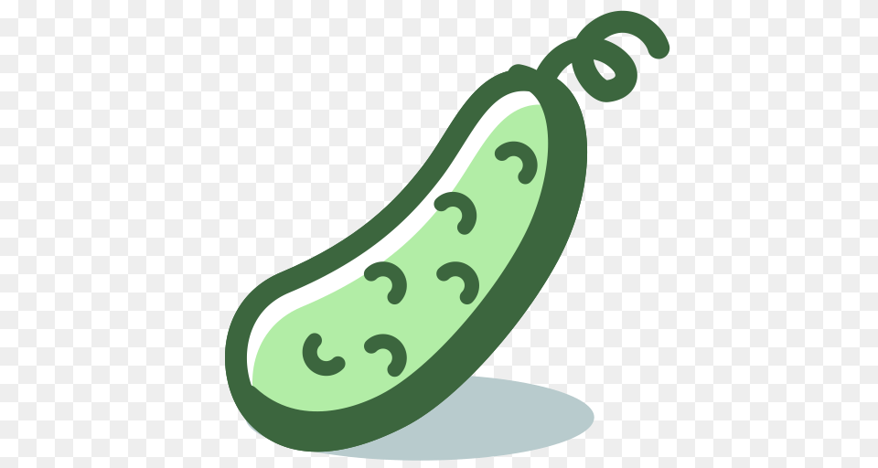 Cucumber Diet Food Icon With And Vector Format For, Plant, Produce, Vegetable Png