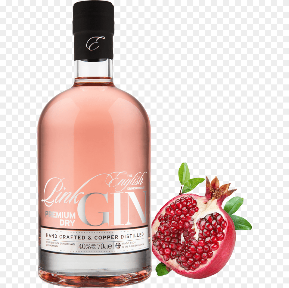 Cucumber Gin English Drinks Co Pink Gin, Produce, Plant, Fruit, Food Free Transparent Png