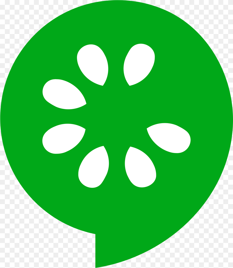 Cucumber Logo Transparent Gloucester Road Tube Station, Leaf, Plant, Green, Flower Free Png Download