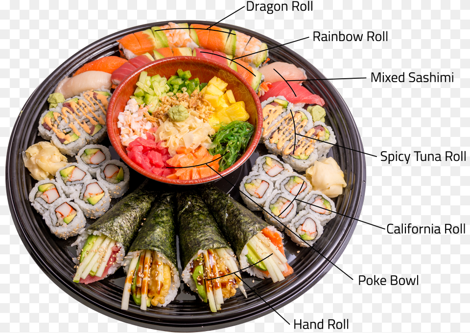 Cucumber Roll Avocado Roll Vegetarian Roll California, Dish, Platter, Meal, Lunch Png Image