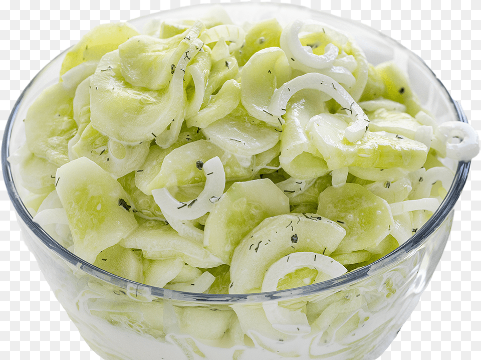 Cucumber Salad Creamy Photo Image Gourd, Cream, Dessert, Food, Ice Cream Png
