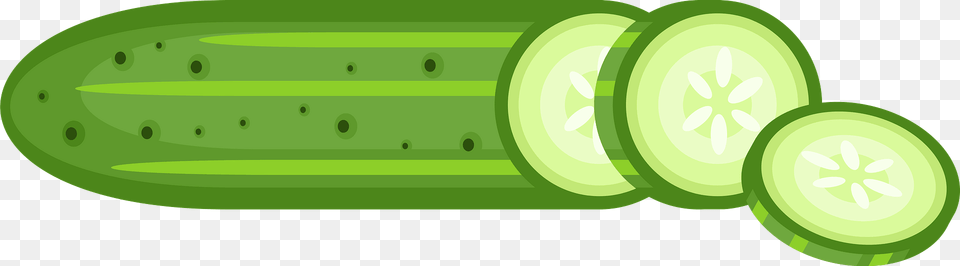 Cucumber Slice Clipart, Food, Plant, Produce, Vegetable Png Image