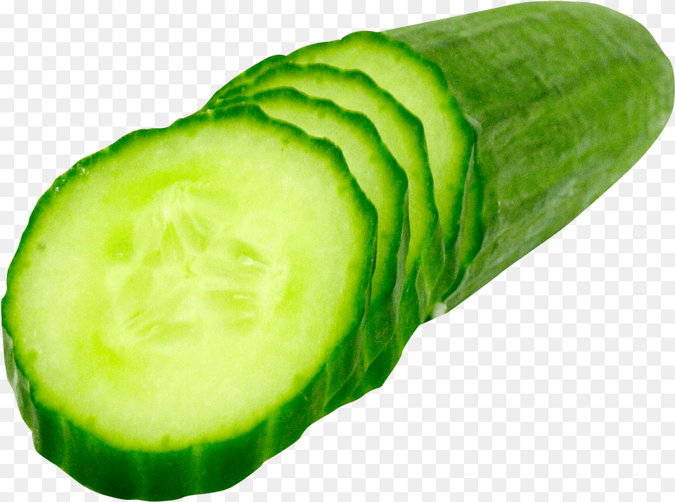 Cucumber Slice Image Cucumber, Food, Plant, Produce, Vegetable Free Png