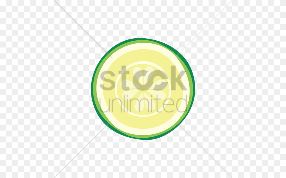 Cucumber Slice Vector Lighting Png Image