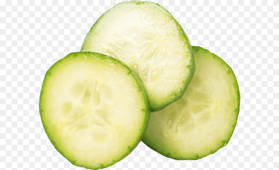 Cucumber Slices Cucumber, Food, Plant, Produce, Vegetable Png