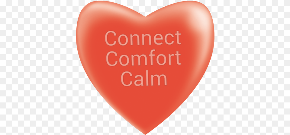 Cuddlebright Connect Comfort Calm Keepsake Replacement Heart, Balloon Png Image