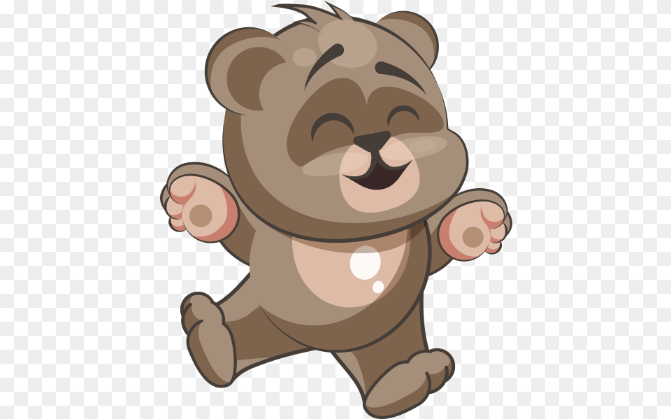 Cuddlebug Teddy Bear Emoji Stickers Messages Sticker Cute Teddy Bear Emoji, Baby, Person Free Png