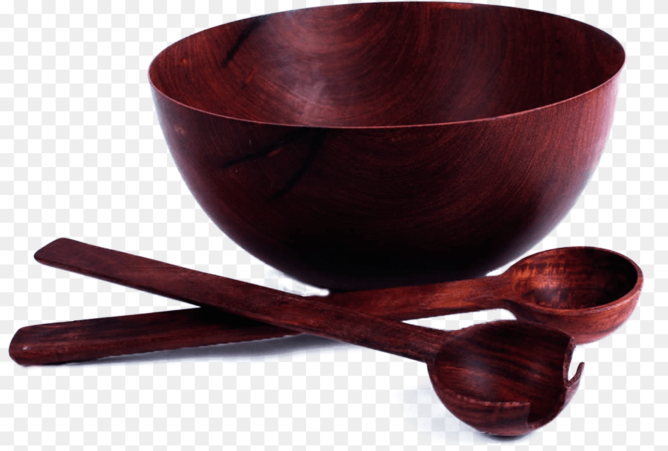 Cuenco Madera Y Cucharas Artesanias En Madera Cucharas, Bowl, Cutlery, Soup Bowl, Spoon Png Image