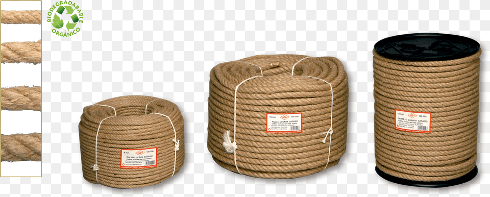 Cuerda Canamo Cableada 4 C 5 Mm A 30 Mm Download Storage Basket, Rope, First Aid Png