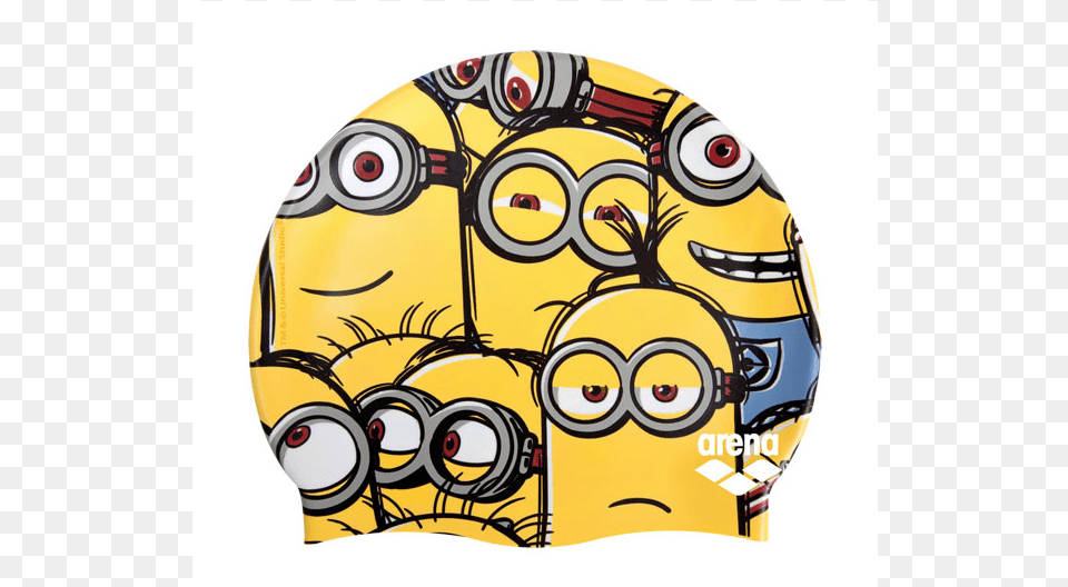 Cuffia Piscina Minions, Cap, Clothing, Hat, Swimwear Free Png