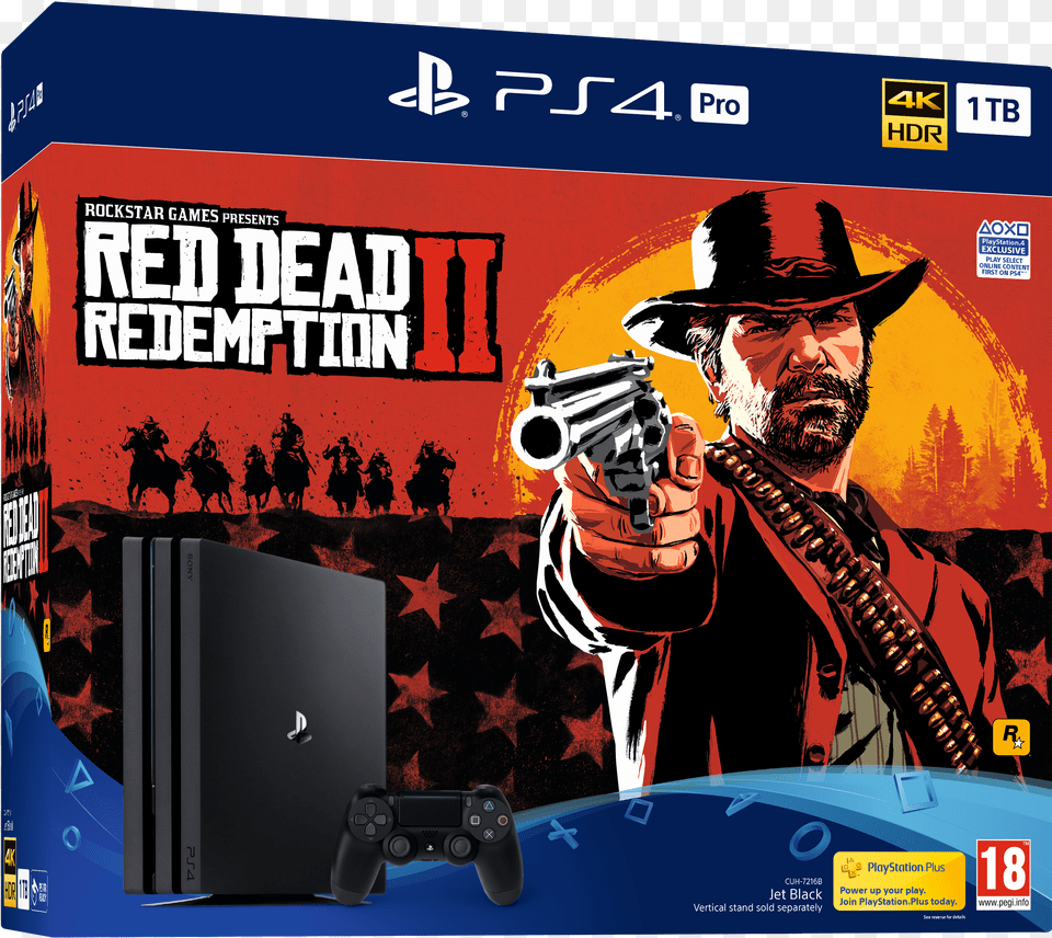 Cuh 7216b Confirmed With Red Dead Redemption 2 Bundle Free Png