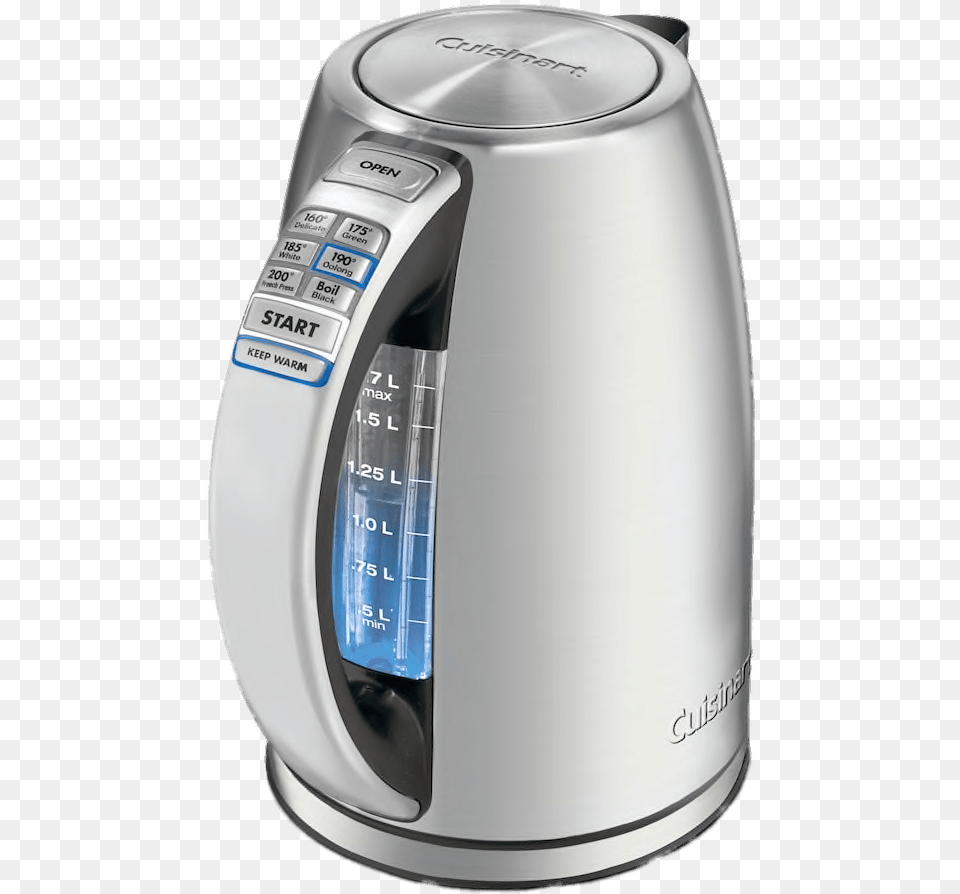 Cuisinart Cordless Water Boiler Cuisinart Cpk 17 Perfectemp 17 Liter Stainless Steel, Cookware, Pot, Kettle, Bottle Free Transparent Png