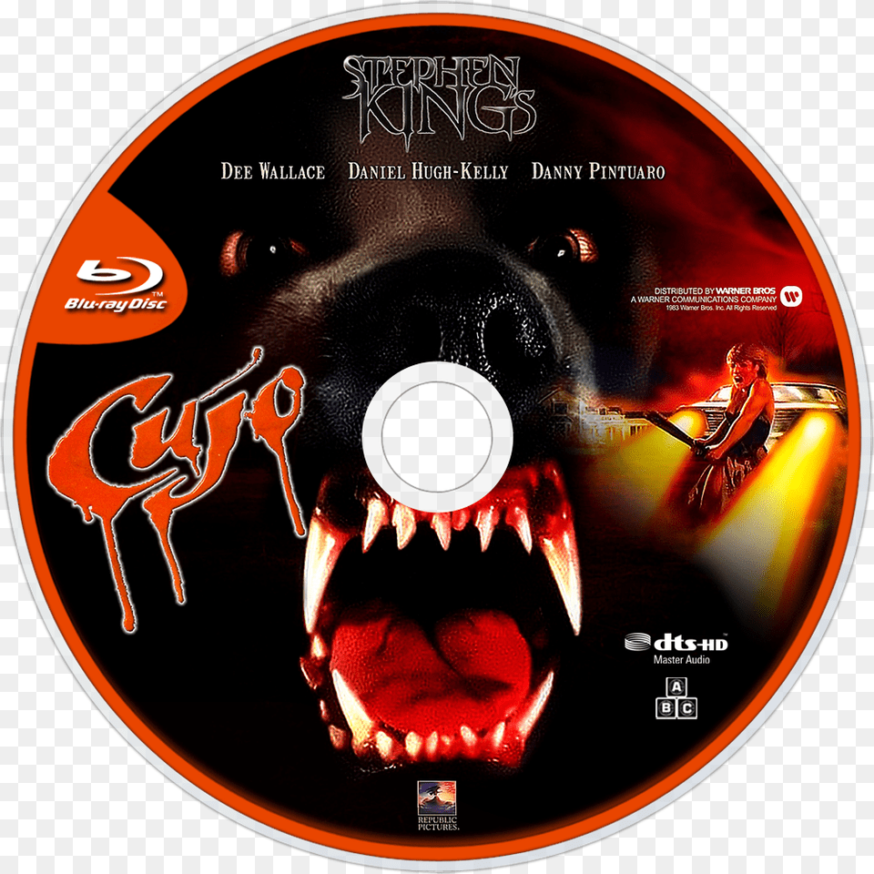 Cujo Blu Ray Label, Disk, Dvd, Adult, Female Free Png