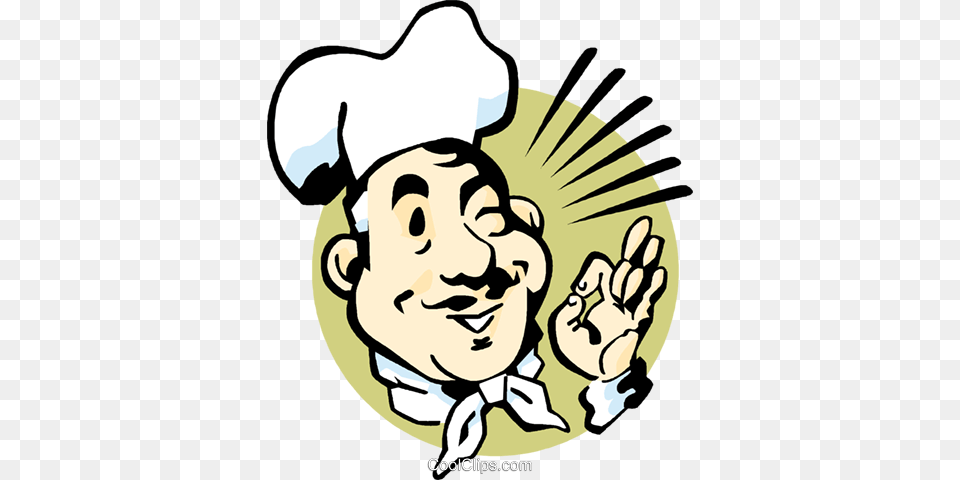 Culinary Chef Royalty Vector Clip Art Illustration, Baby, Person, Face, Head Png