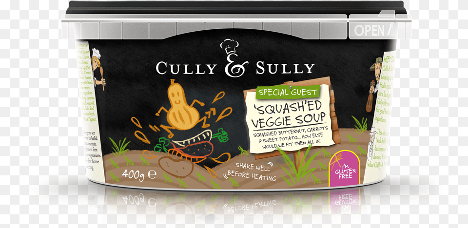 Cully Sully Squashed Veg 400g Soup Small Cully And Sully Soup, Cream, Dessert, Food, Ice Cream Free Png Download