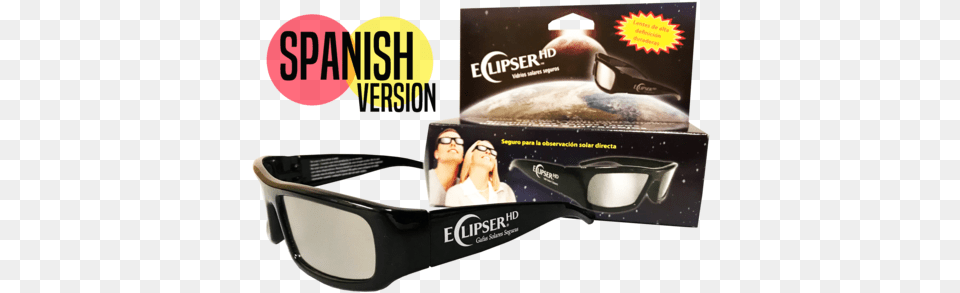 Culos De Plstico Eclipse Eclipser Hd Black Plastic Solar Eclipe Glasses, Accessories, Sunglasses, Goggles, Adult Free Transparent Png