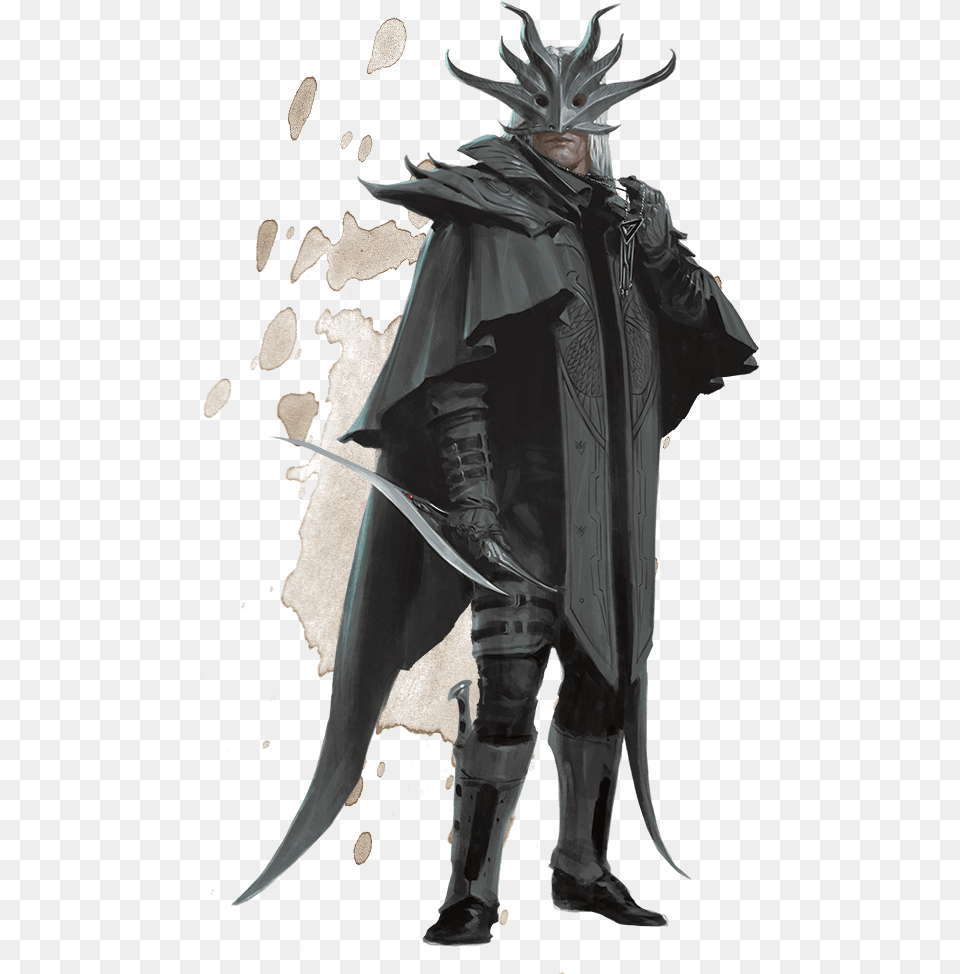 Cultist Monsters Du0026d Beyond Black Dragon Mask 5e, Fashion, Adult, Female, Person Free Transparent Png