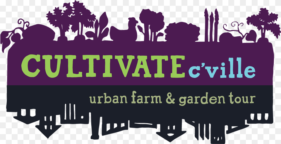 Cultivate C Ville Silhouette, Purple, Art, Graphics, Plant Free Png Download