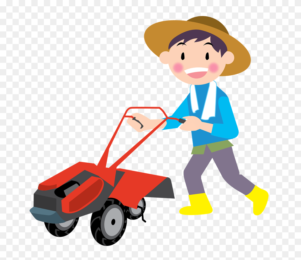 Cultivator Rotary Tiller Clipart, Plant, Grass, Lawn, Baby Free Png Download